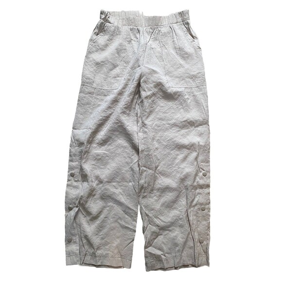 Parfois Collection Women's Pull On Tamanho Knit Pants Cream M/L NWT Button Detai - Picture 1 of 6